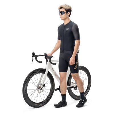 5. Rockbros 15200025 Short Sleeve Cycling Jersey Size XXXL - Black