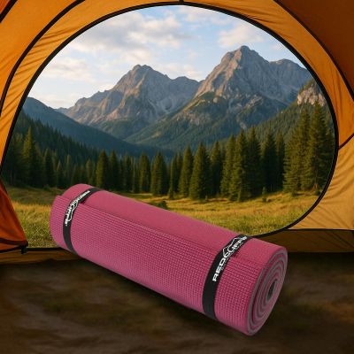 5. XPE TOURIST SLEEPING MATT 180x50x1.2CM DARK PINK REDCLIFFS