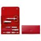 3. ZWILLING 97546-003-0 Nail Care Set Stainless Steel Red