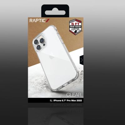 3. Raptic X-Doria Clear Case iPhone 14 Pro Max armored clear cover