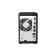 4. Qnap TS-253E-8G, Tower, 2 x 2.5"/3.5" SATA, Intel Celeron J6412 4C/4T, 8 GB DDR4 onboard not expandable, 2 x 2.5GbE, External adapter (PSU)