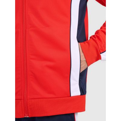 6. Men's zip-up sweatshirt without hood 4F 4FRAW25TSWSM2459-62S