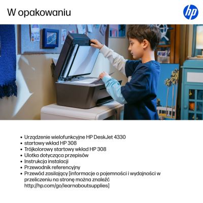 117. HP DeskJet 4330 All-in-One Printer (AJ4X9B)