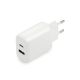 5. EVERACTIVE MAINS CHARGER WITH 1 X USB QUICK CHARGE 3.0 AND 1 X USB-C PD PPS 25 W, WHITE, SC-370Q