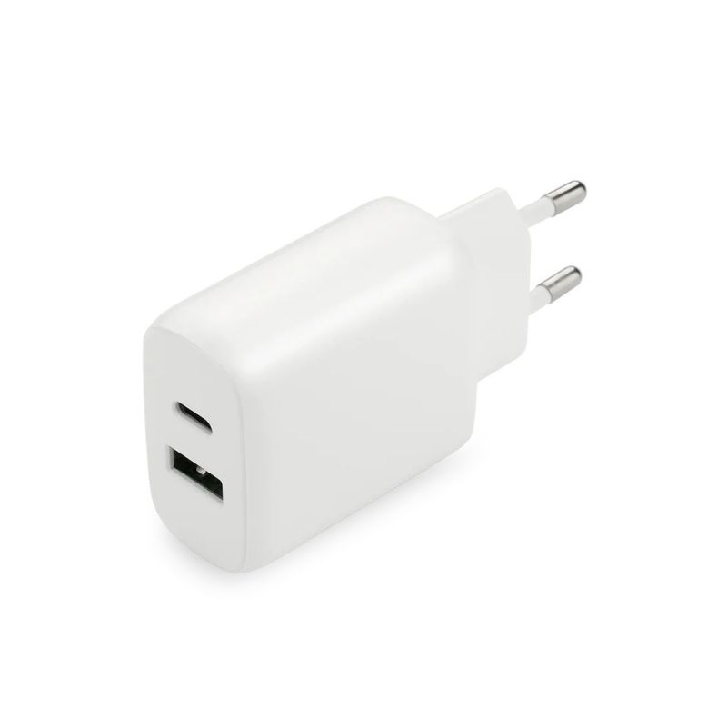 5. EVERACTIVE MAINS CHARGER WITH 1 X USB QUICK CHARGE 3.0 AND 1 X USB-C PD PPS 25 W, WHITE, SC-370Q