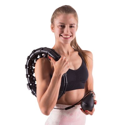 5. HMS HHW01 hula hoop with studs and weight, black