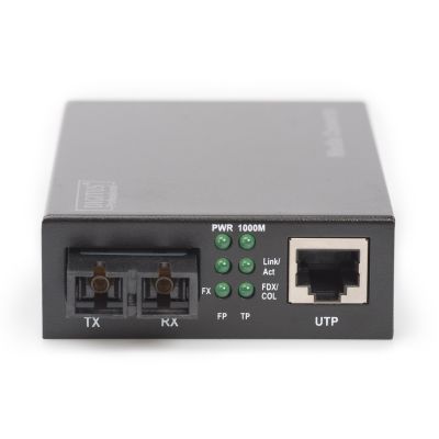 12. Digitus Gigabit Media Converter, RJ45 / SC