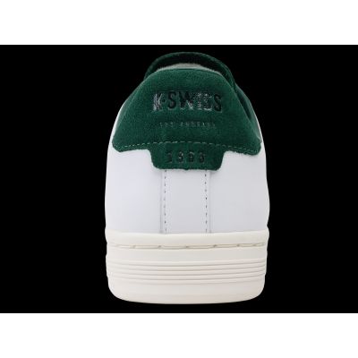 4. K-swiss LOZAN KLUB LTH WHITE/POSY GREEN/SNOW WHITE-M sneakers (07263-130-M)