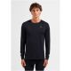5. Odlo BL TOP crew neck l/s MERINO 200 men's t-shirt size M Black