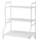 METAL ORGANIZER SHELF STANDING OVER THE WASHING MACHINE 62x25x155CM