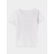 5. Slim T-shirt with print for women 4F 4FWMM00TTSHF1846-10S