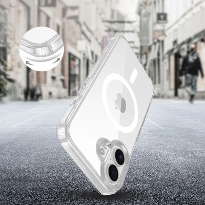 4. Tech-Protect Flexair Hybrid CC Magsafe iPhone 16 Case - Clear