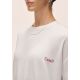2. Casall Women's Oversized Cotton Blend Tee White