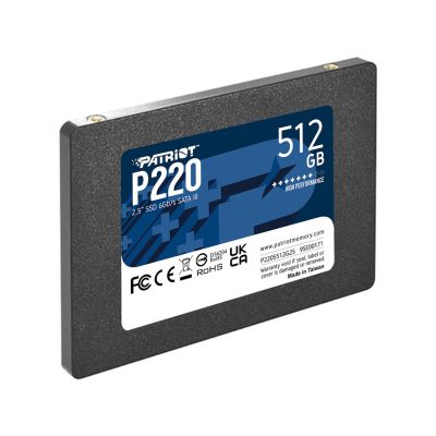 4. SSD PATRIOT P220 512GB SATA3 2.5"