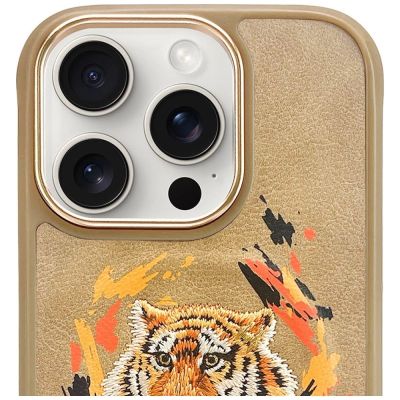2. Nimmy Tiger MagSafe case for iPhone 16 Pro Max - brown