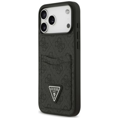 2. Guess 4G nauble Card Triange Case for iPhone 18 Pro Max / 17 Pro Max – black
