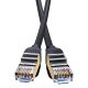 7. Baseus Speed Seven High Speed RJ45 Network Cable 10Gbps 1m Black (WKJS010101)