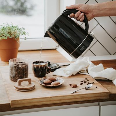 9. Electric kettle ADLER AD 1385b black