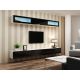 9. TV cabinet VIGO '140' 30/140/40 white/black gloss