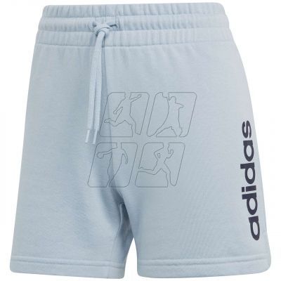 2. adidas Essentials Linear French Terry W shorts IL3355