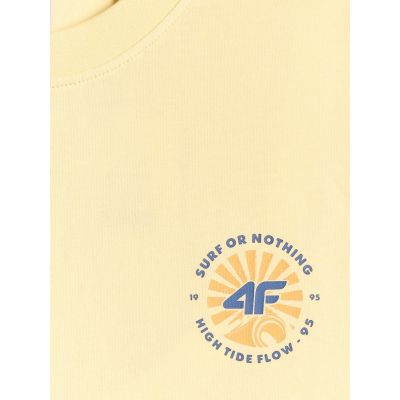 4. Men's regular printed T-shirt 4F 4FRSS26TTSHM4293-73S