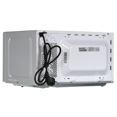 6. SHARP YC-MG02EW microwave oven