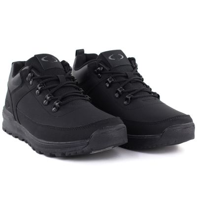 36. Women's black worker boots with socks Sabatina