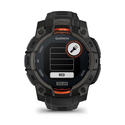2. GARMIN Instinct 3 45mm SOLAR Black smartwatch