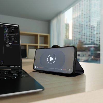 12. Puro Booklet Case with Flip and Wallet for Samsung Galaxy S25+ - Black