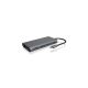 6. ICY BOX IB-DK4050-CPD Wired USB 3.2 Gen 1 (3.1 Gen 1) Type-C Anthracite