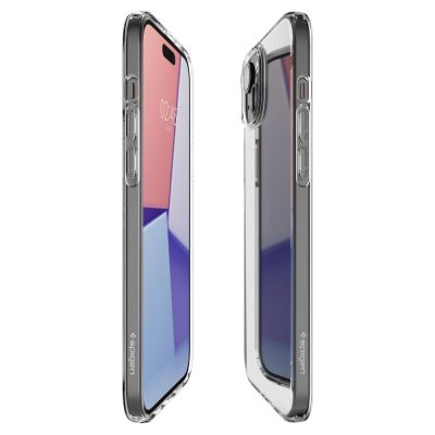 9. Spigen Liquid Crystal iPhone 15 Plus Case - Clear