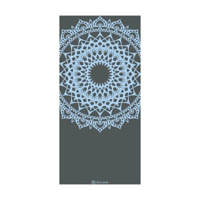 GAIAM YOGA MAT BLUE AURA DOVE MARRAKESH 5 MM 66829