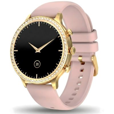 5. Smartwatch Gravity Gold Strap and Bracelet GT5-3