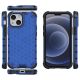 2. Honeycomb Case armor cover with TPU Bumper for iPhone 13 mini blue