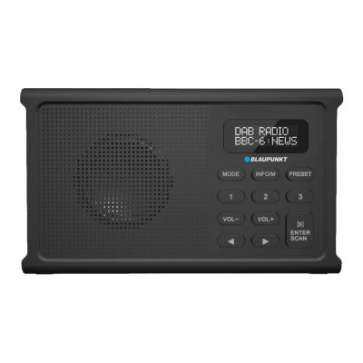 BLAUPUNKT DAB DR3BK portable radio, black