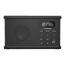 BLAUPUNKT DAB DR3BK portable radio, black