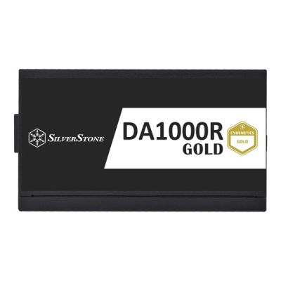 10. Silverstone DA1000R Gold Power Supply Module 1000 W 20+4 pin ATX ATX Black