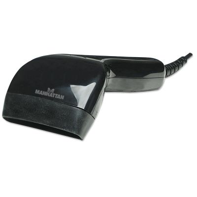 3. Manhattan 401517 Barcode Reader Handheld 1D CCD Barcode Reader Black