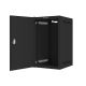 9. LANBERG WALL-MOUNTED RACK CABINET 10" 9U 280X310 BLACK, METAL DOORS (FLAT PACK) WF10-2309-00B