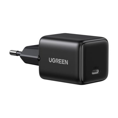 4. Ugreen Nexode N Series X513 30W GaN Wall Charger 1x USB-C + 1m USB-C Cable - Black