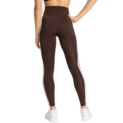 3. Women's adidas Optimé Essentials 7/8 Leggings Brown KC2947