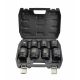 2. AWTOOLS IMPACT SOCKET SET 3/4" 8 pcs/24-38mm SHORT BLACK LINE