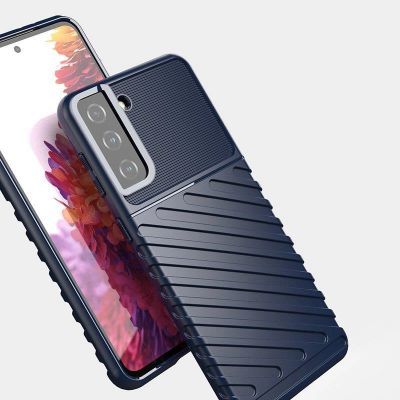 6. Thunder Case flexible armored cover for Samsung Galaxy S22 + (S22 Plus) blue