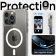 10. Spigen Ultra Hybrid Mag Case with MagSafe for iPhone 14 Pro - Clear/White
