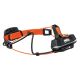 2. Petzl NAO RL LED Headlamp Black, Orange
