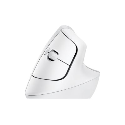 45. Logitech Lift Vertical White mouse