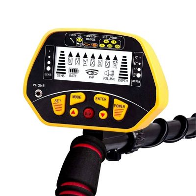 6. POWERNEED METAL DETECTOR, LCD DISPLAY WITH BACKLIGHT, PINPOINTER, WATERPROOF 20CM COIL MD20
