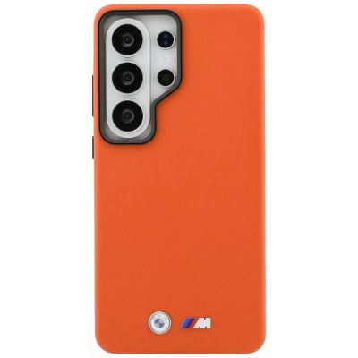 3. BMW M Metal Logo MagSafe Case for Samsung Galaxy S26 Ultra - Orange