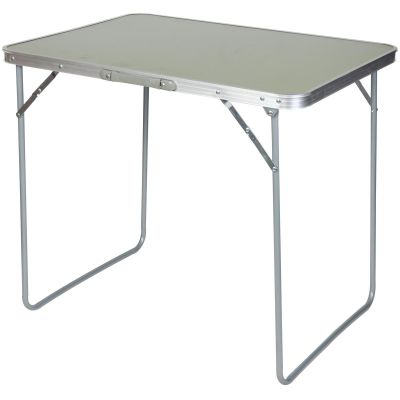 2. FOLDABLE CAMPING TABLE 80X60X70CM GREEN
