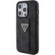 3. Guess Grip Stand 4G Triangle Strass case for iPhone 15 Pro - black